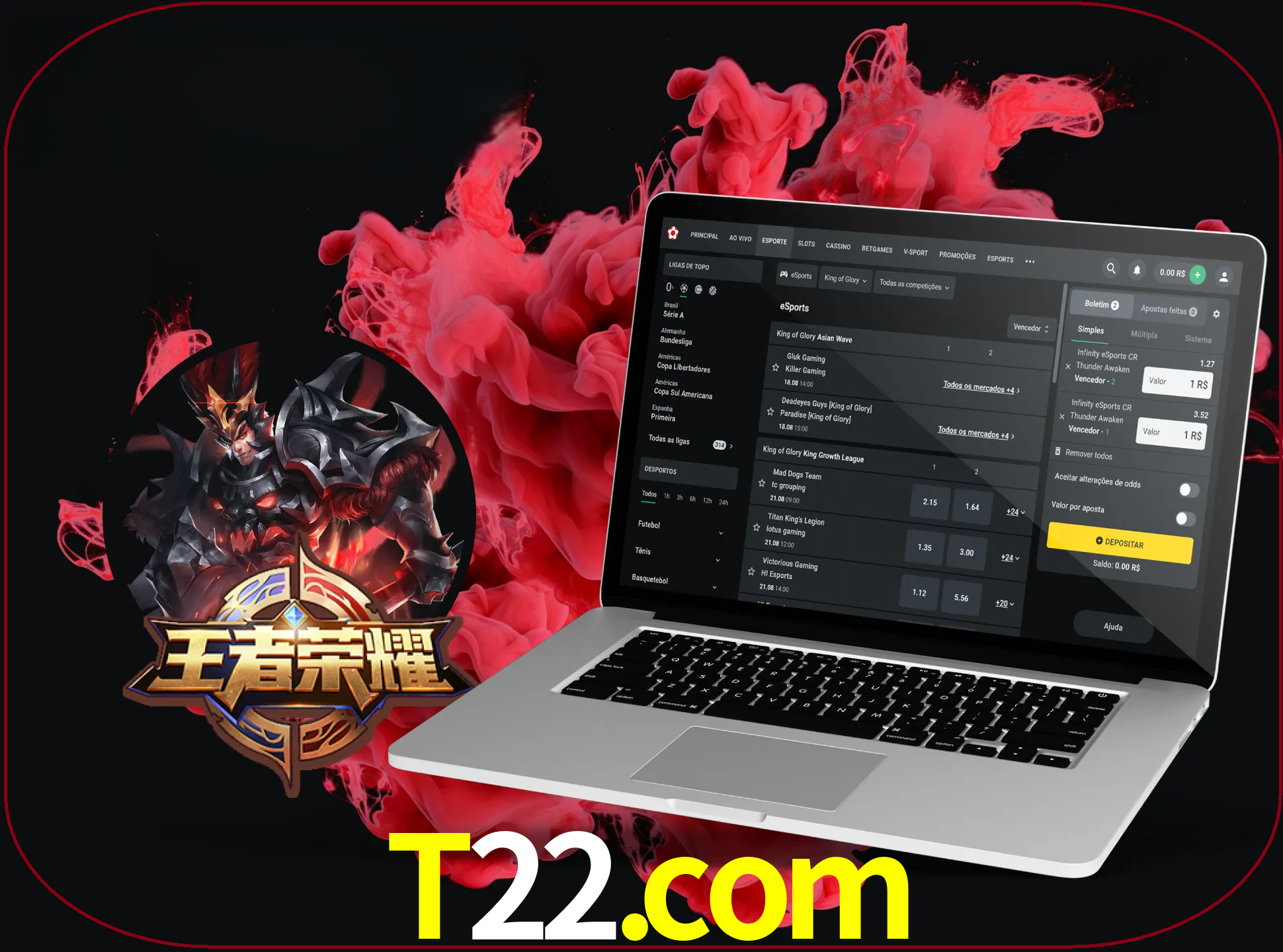 Um jogo global que conquistou os corações dos utilizadores de todo o mundo e que foi desenvolvido na China está disponível no t22.
