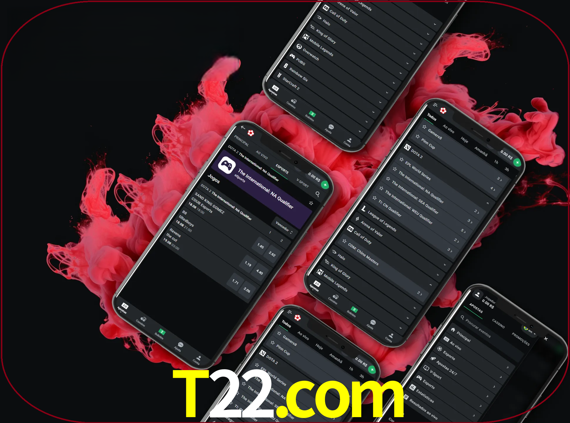 Se o seu smartphone não for compatível com a aplicação, esta opção do t22 ajudá-lo-á a desfrutar do jogo.